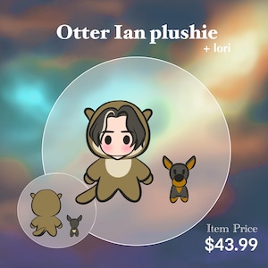 DPR IAN + Lori Plushie | Christelijk | DROMERS | Kpop-merchandise | Sleutelhangerknuffel | Droom perfect regime | Barom Yu