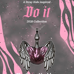 Pocket Sized: SKZ "Do It" collection Necklace | Kpop | STRAYKIDS| STAYS | Divine | Jewelry | Necklace image 1