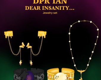 Pocket Sized DPR IAN Dear Insanity Inspired Jewlery set  MITO + Mr. Insanity [Preorder] | Kpop Christian Yu Don’t go insane