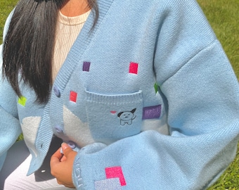 Lazy oaf mr men cheap cardigan