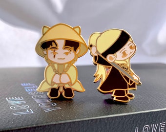 Daechwita buddies lapel Enamel pins collection