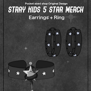 Pocket Sized SKZ 5-STAR: S-Class Jewlery collection [Preorder] | Kpop Merch Ring Earring