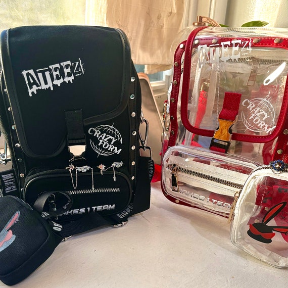 UNISEX Pocket Sized ATEEZ Ep.fin: WILL Concert Bag ( Purse