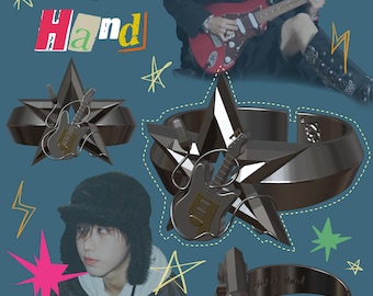 Anillo de bolsillo inspirado en SKZ HAN "Hold my Hand" / Hop / Kpop / Merchandising / Joyería / Stay