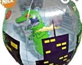 Rugrats Reptar Inflatable Beach Ball City Nick Box Exclusive Nickelodeon NWT
