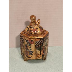 Foo Dog Lidded Jar - Etsy