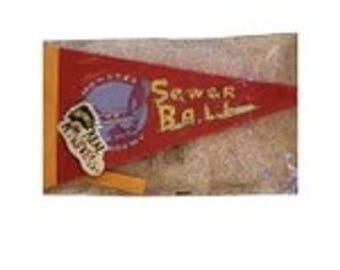 Aaahh Real Monsters Academy Sewer Ball Pennant Flag Nick Box CultureFly NWT