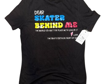Dear Skater Graphic Tee, Unisex Essential Fit