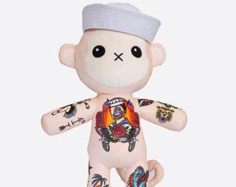 Tattoo Plushies Etsy
