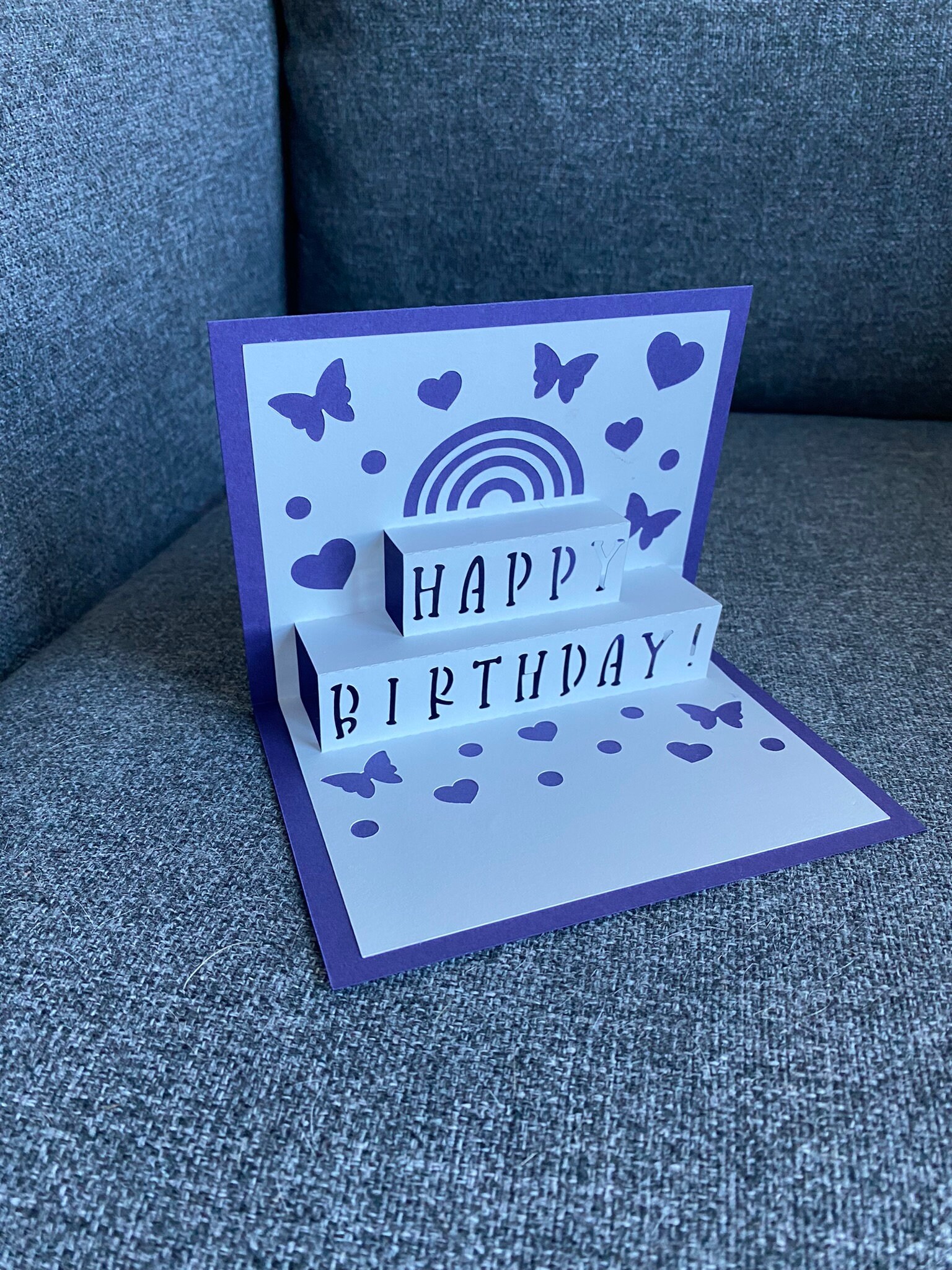 100 Cartes Pop Up 3D – Joyeux Anniversaire, Merci, Félicitations – Fait Main – Lot
