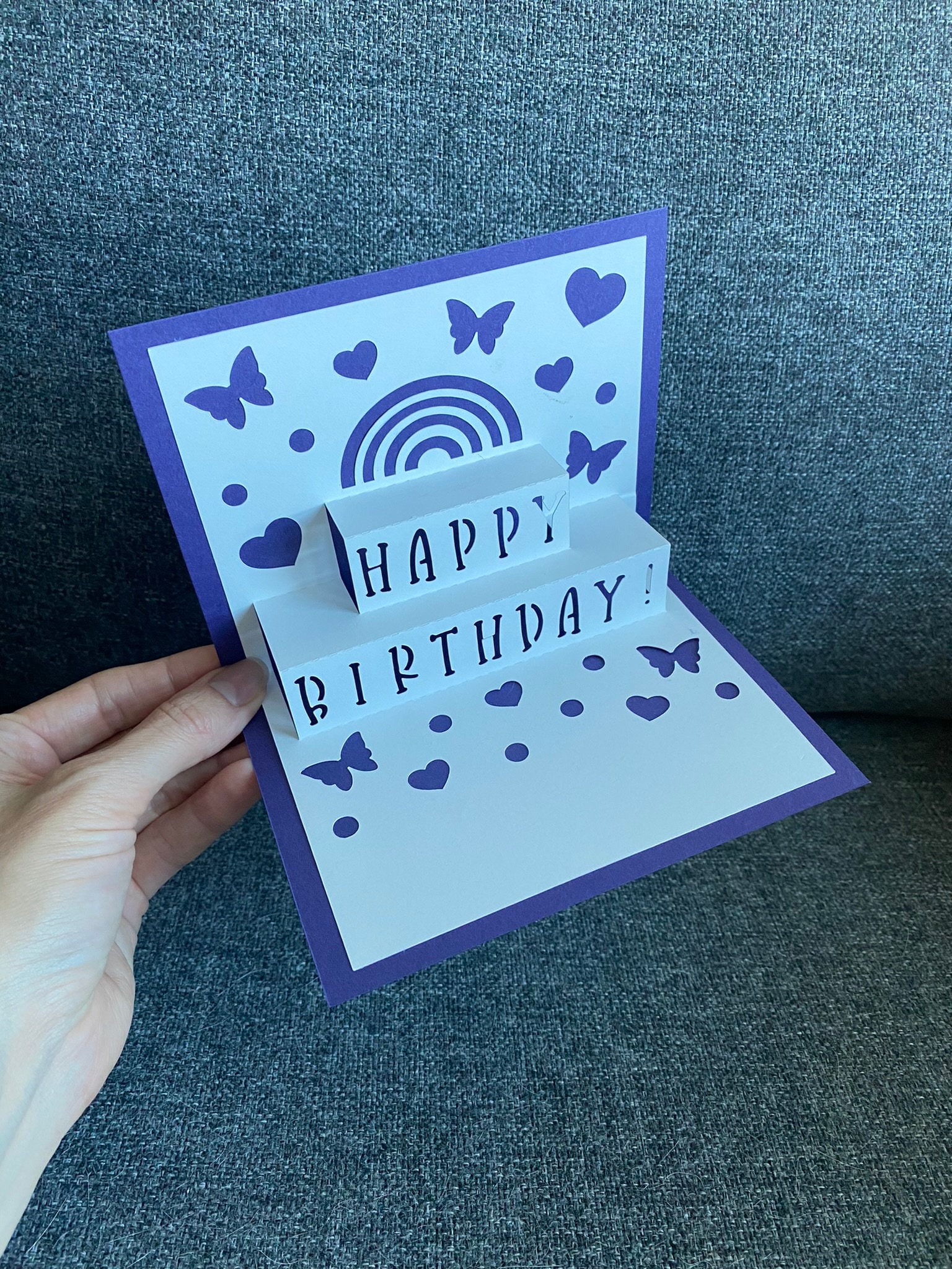 Carte Anniversaire Lot CARTE POP-UP JOYEUX Anniversaire Avec Enveloppe Cartes Postales Carte D Femme Gratuite Par SMS