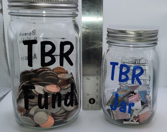 TBR Jar and TBR Fund Jar-Set of Two