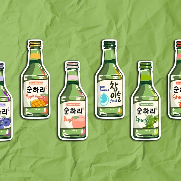 Korean Stickers Etsy