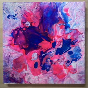 Abstract painting acrylic painting Candy