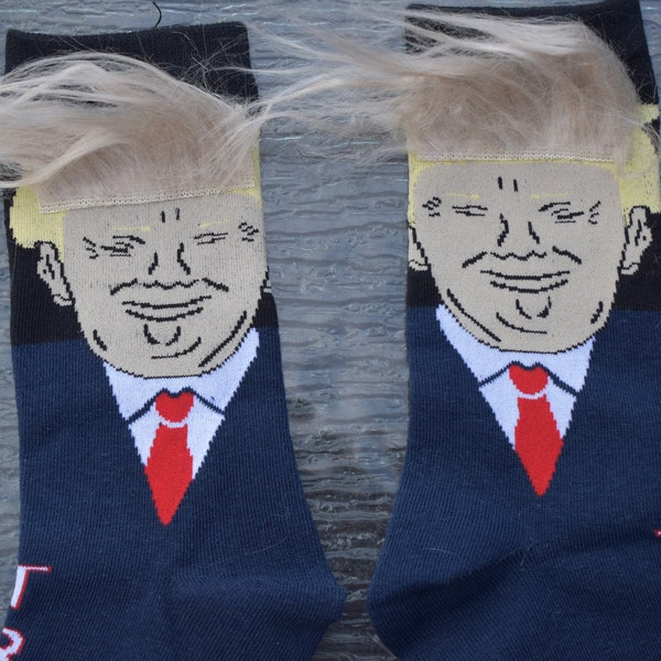 Donald Trump President Socks, Unique Gift Ideas, Election, Birthday, America, POTUS, Election, Funny Gift, Cozy Socks, Politics