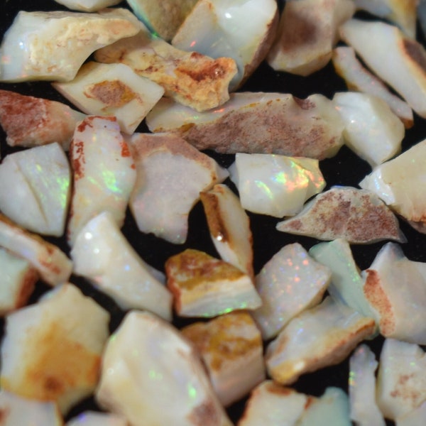 Coober Pedy Rough Opal Chips / Nuggets dall'Australia meridionale - 2 opzioni