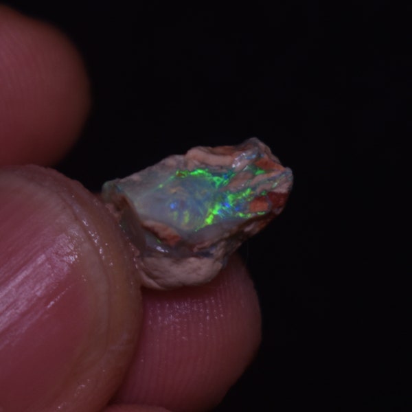 Lightning Ridge Raw Rough Opal Specimen from Australia, 3.8ct weight #48