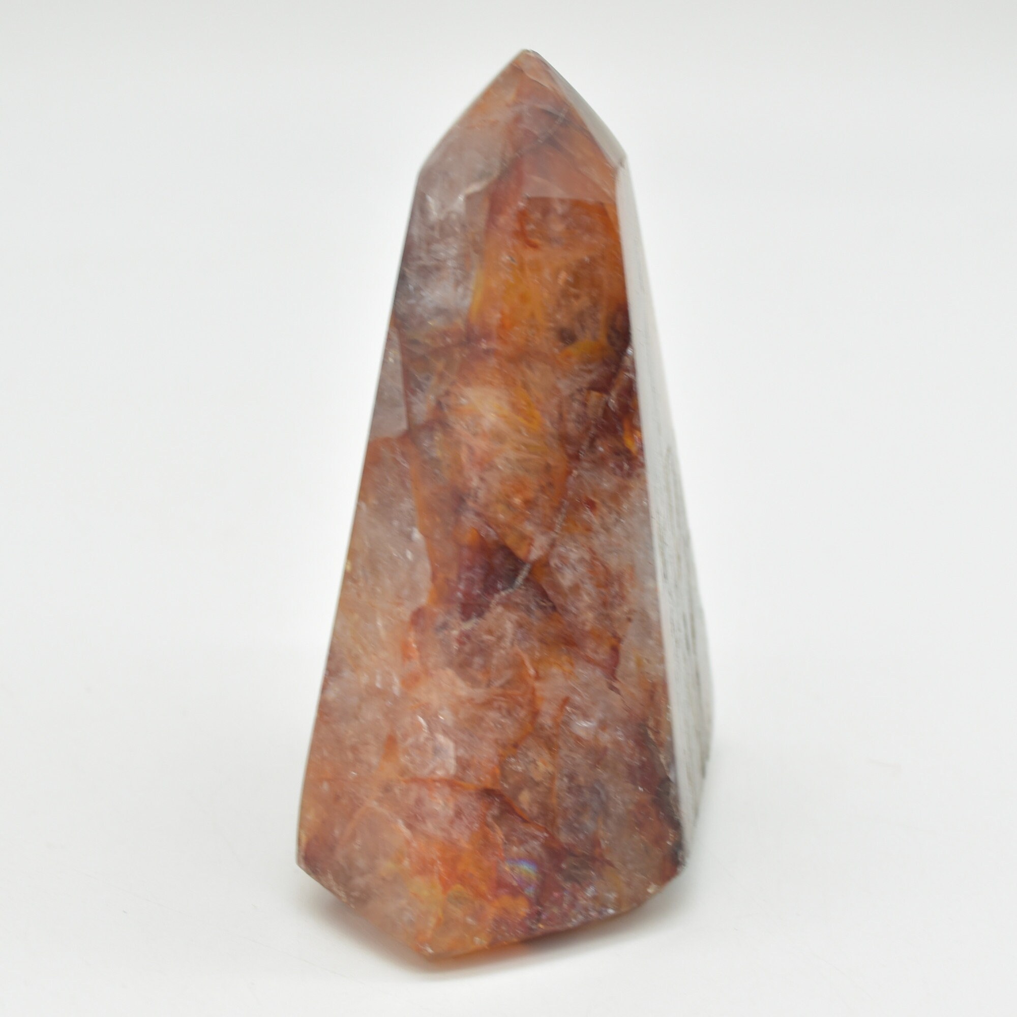 レッドヘマトイドクォーツ ファイヤークォーツ クリスタルポイント