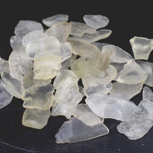 Authentic Libyan Desert Glass - Raw Tektite Specimens Fully Terminated - 1 PC - 4 Sizes