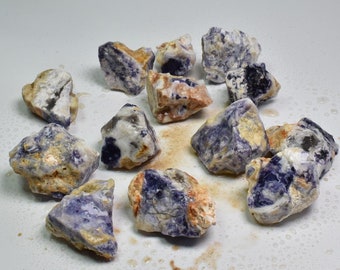 Morado Opal, Violet Flame Opal, Mexico Purple Opal - Raw Crystal Specimen - 3 Sizes