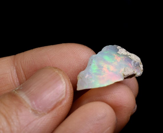 Opale Brute Welo 6,02 Carats - Éthiopie - Pierre Naturelle Multicolore - Neuf Sans Emballage