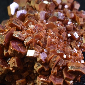 Raw Vanadinite Cluster Crystal Specimen on Matrix from Morocco - 114 grams - #02