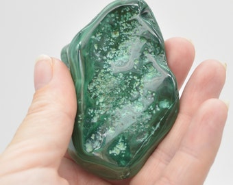 Malachite Crystal Freeform - 1 Count - 134g #009