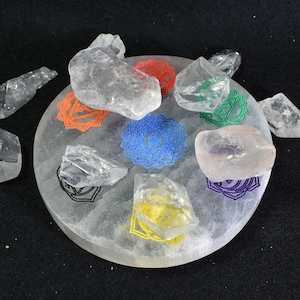 Satyaloka Quartz Azeztulite River Tumbled Stone Crystals - 6 Sizes