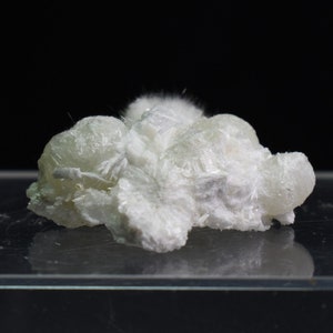 Naturlig Okenit Med Gyrolit, Apofyllit, Mineralprov Från Indien - 1 Paket - 2,9 gram #19