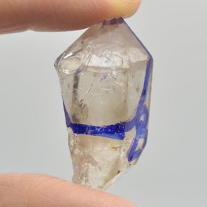 Fluid Inclusion / Enhydro Raw Quartz Point - 15.5 grams - 1 Count