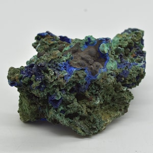 Azurite Raw Crystal Specimen - 377 grams #03