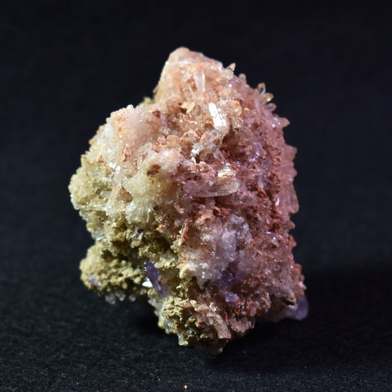 メキシコ、デュランゴ州ナビダッド鉱山産のフローライト付き大型