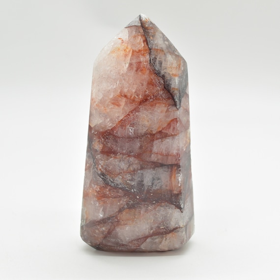 レッドヘマトイドクォーツ ファイヤークォーツ クリスタルポイント