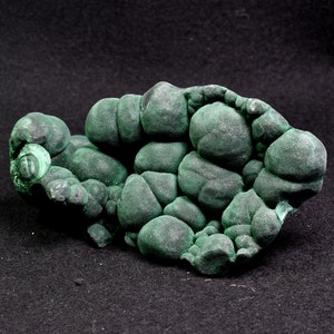 Yangchun Malachit Specimen - Botryoider Malachit - Samt Malachit - Hohe Qualität - 403 Gramm #03