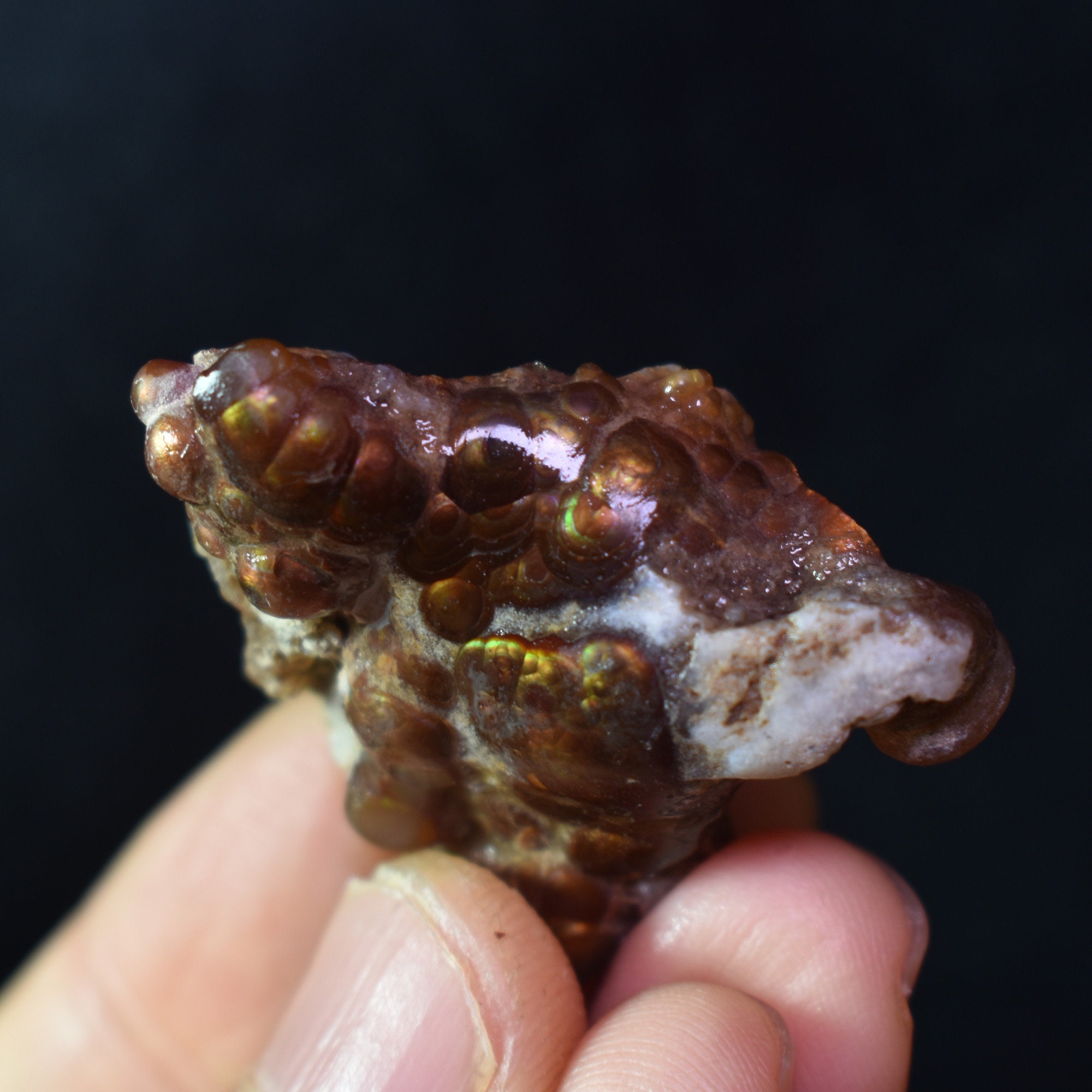 Fire agate slice deals