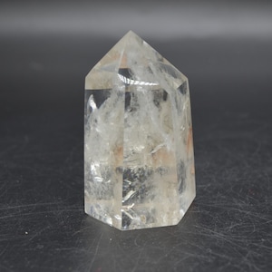 Chunky Clear Quartz Crystal Point, Tower, Wand - 1 Count - 2 Options