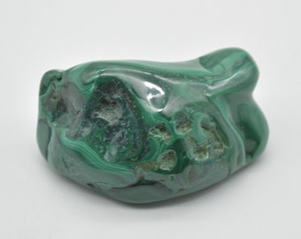 Malachite Freeform Gemstone - 151 grams - 1 Count - #017