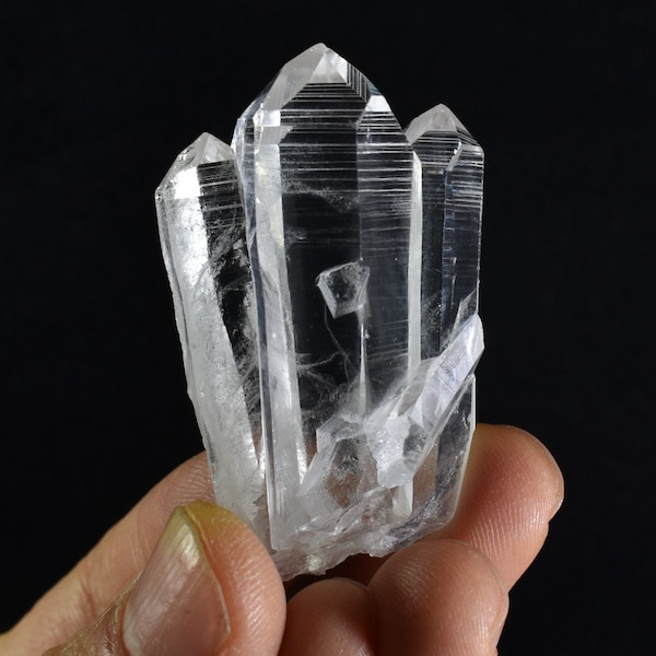 Lemurian Quartz Crystal Point, Wand, Twin Cluster From Colombia -  8 Options