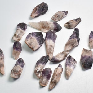 Super Seven 7 Natürliche Rohkristall Amethyst Spitze, Zauberstab - 2 Größen
