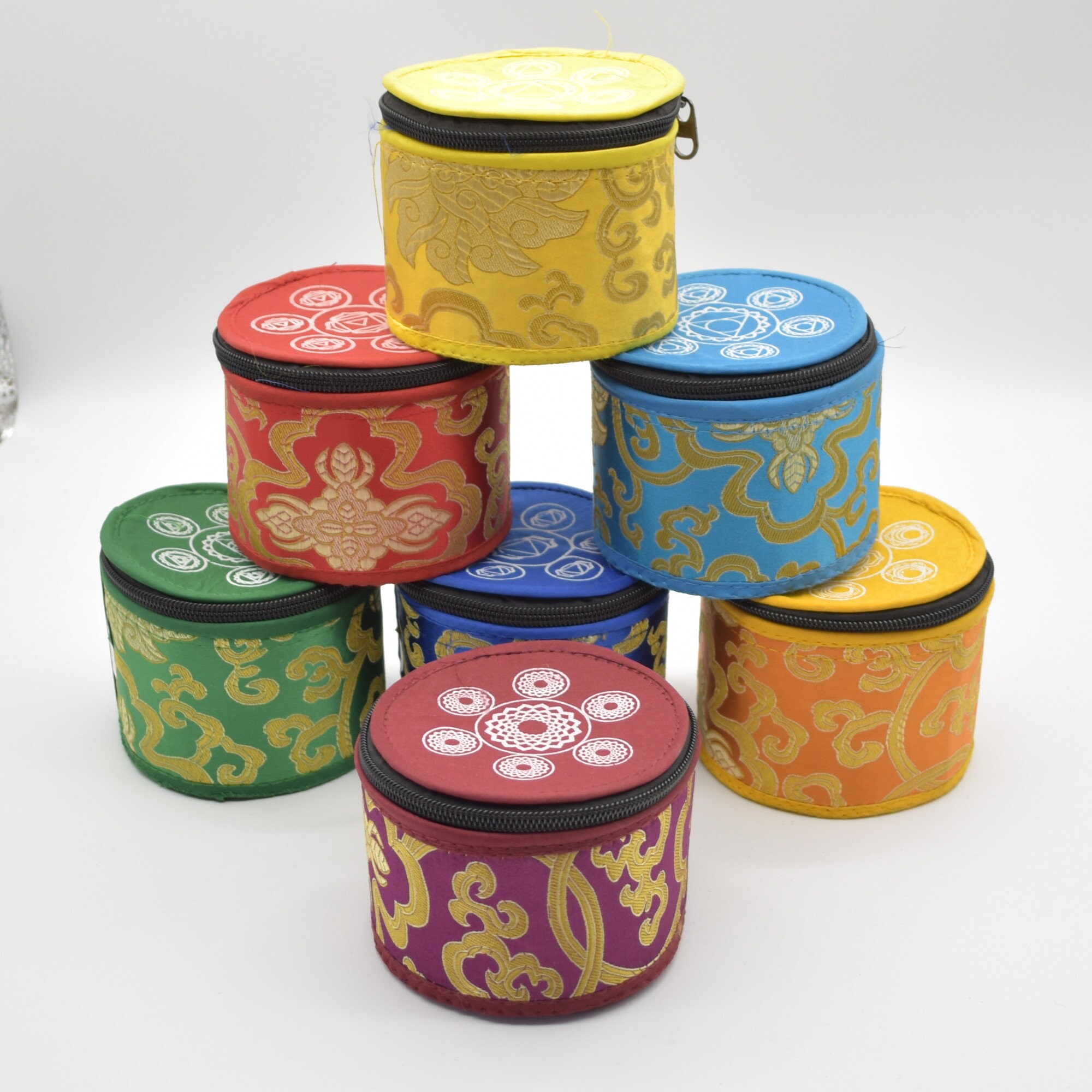 7 チャクラ シンギング ボウル 瞑想ボウル - シンギング ボウル