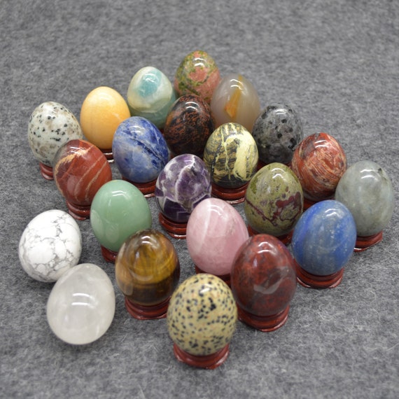 Crystal Eggs 5cm 2 Inch 1 or 6 Count Choose From 21 | Etsy