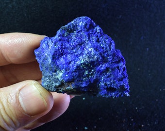 Raw (Sparkling) Azurite Malachite Crystal Cluster Specimen from Mexico - 8 Options - Lot 5
