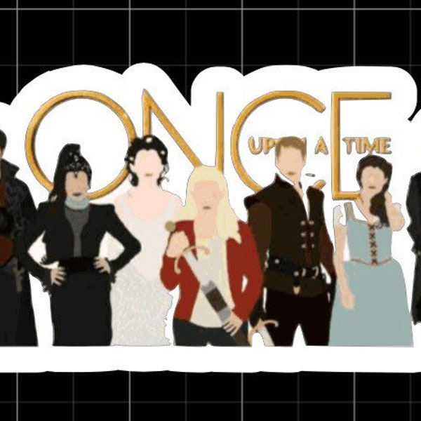 Once Upon a Time Sticker - Etsy