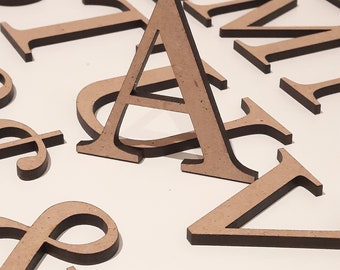 Wooden letters MDF decorative decoration letters wooden decorations crafts names, children's room doors, for setting up, for gluing, room doors