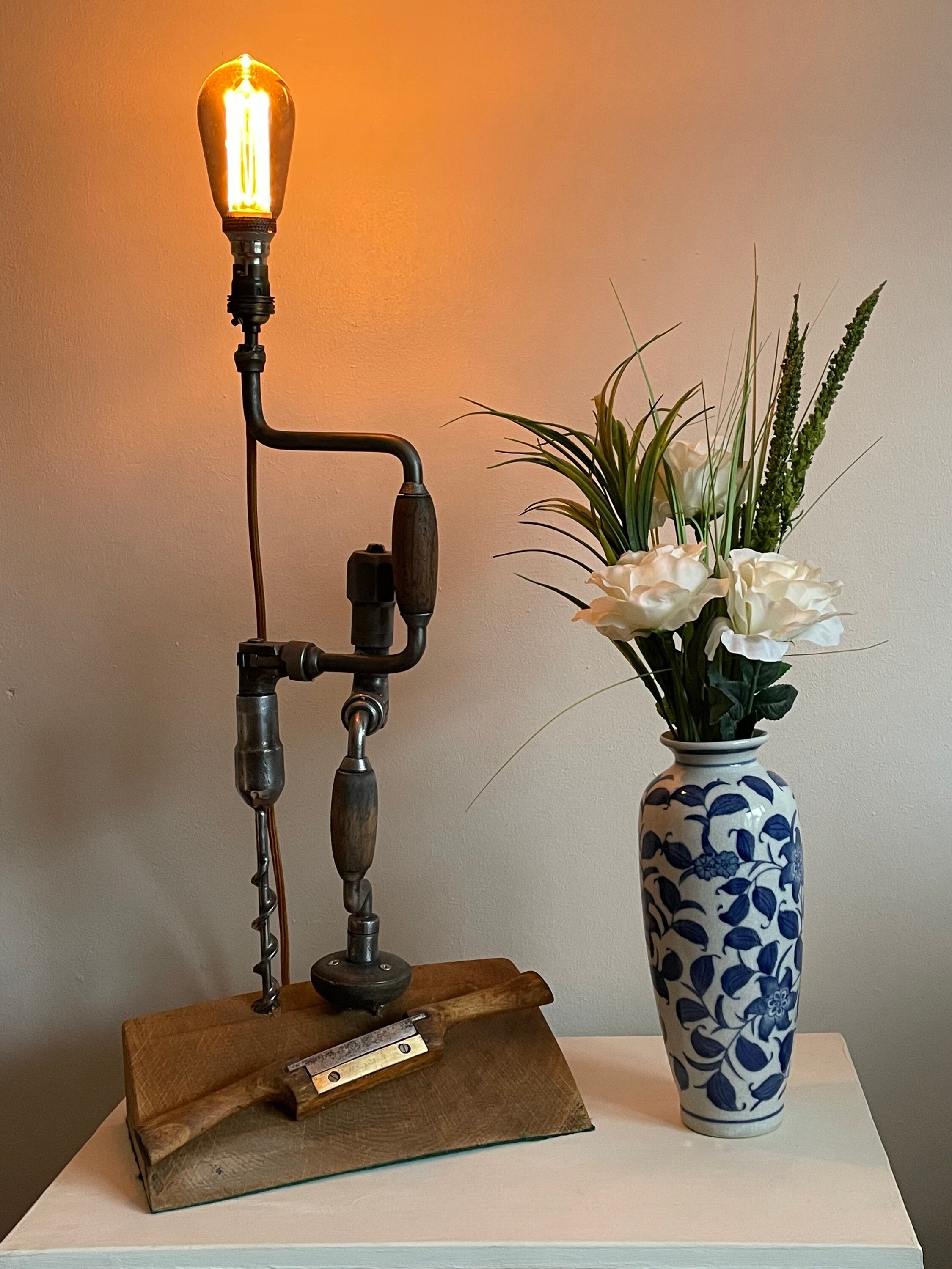 Lamps made on sale from old tools