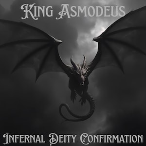 Conferma della divinità infernale di Re Asmodeo