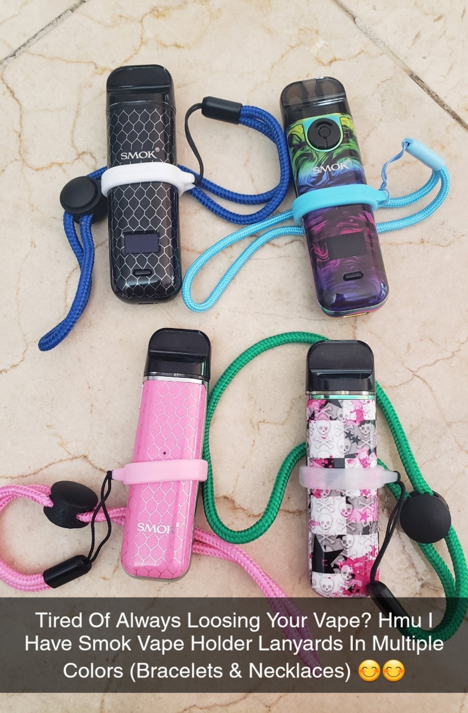 Vape Holder Bracelet/necklace Lanyards Etsy