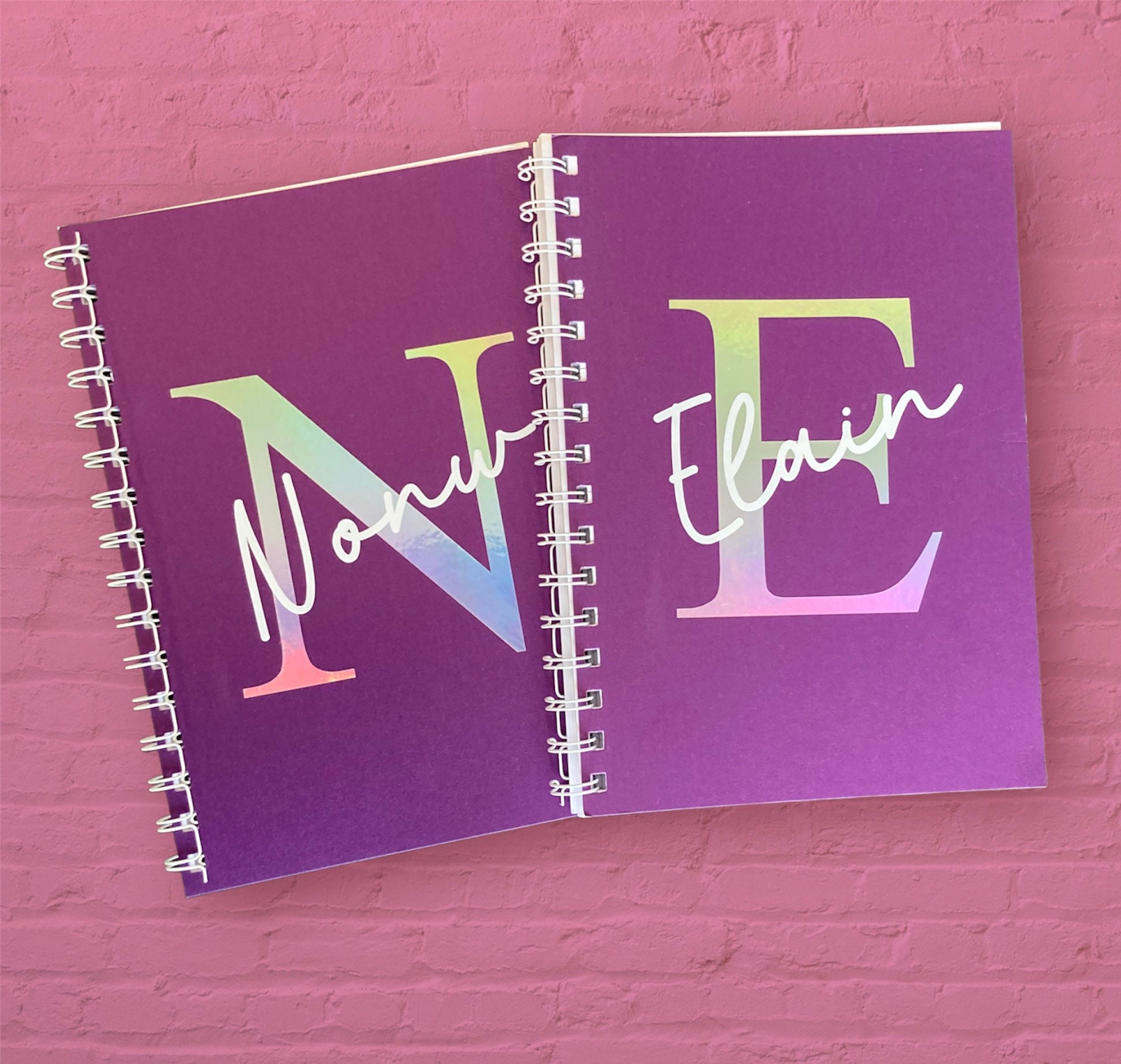 Personalised Notebooks Gift Notebook Organised Notebook Etsy UK