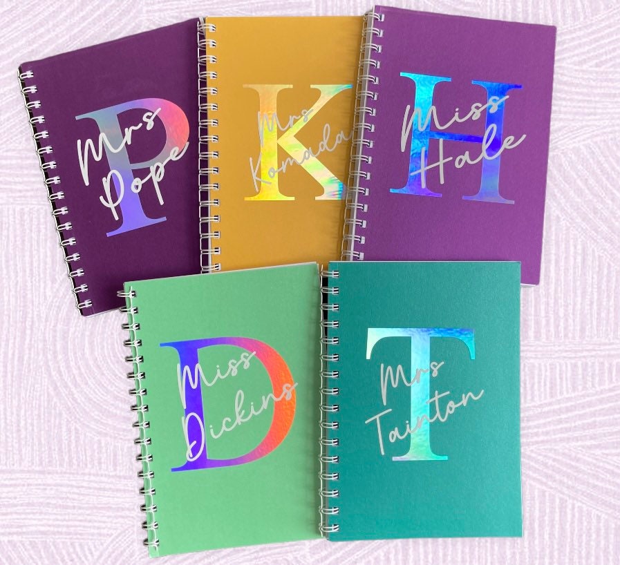 Personalised Notebooks Gift Notebook Organised Notebook Etsy UK