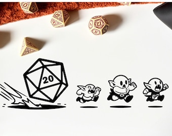 Nat 20 Goblin Vinyl Decal: Funny DnD Sticker